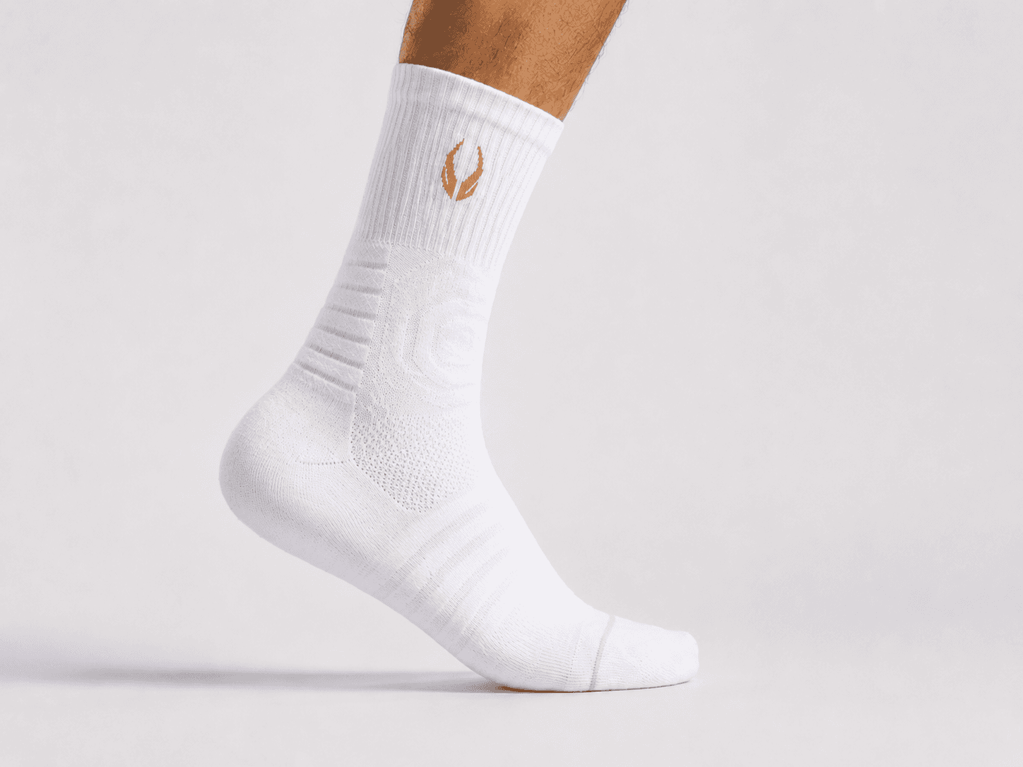 HOOF Essential Crew white — single side